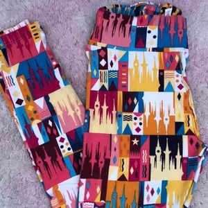 Lularoe Small World Leggings